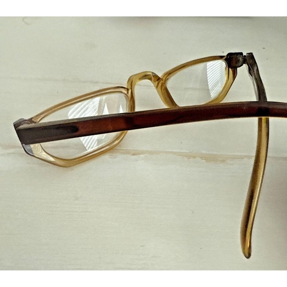 Vintage Playboy Eyeglass Frames 4547 Austria Half Frame Brown 51-23 - Picture 7 of 7